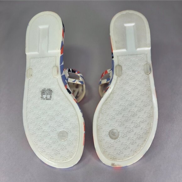 NWOT Lauren Ralph Lauren Audrie Womens Floral Print Jelly Thong Sandals - Picture 5 of 7
